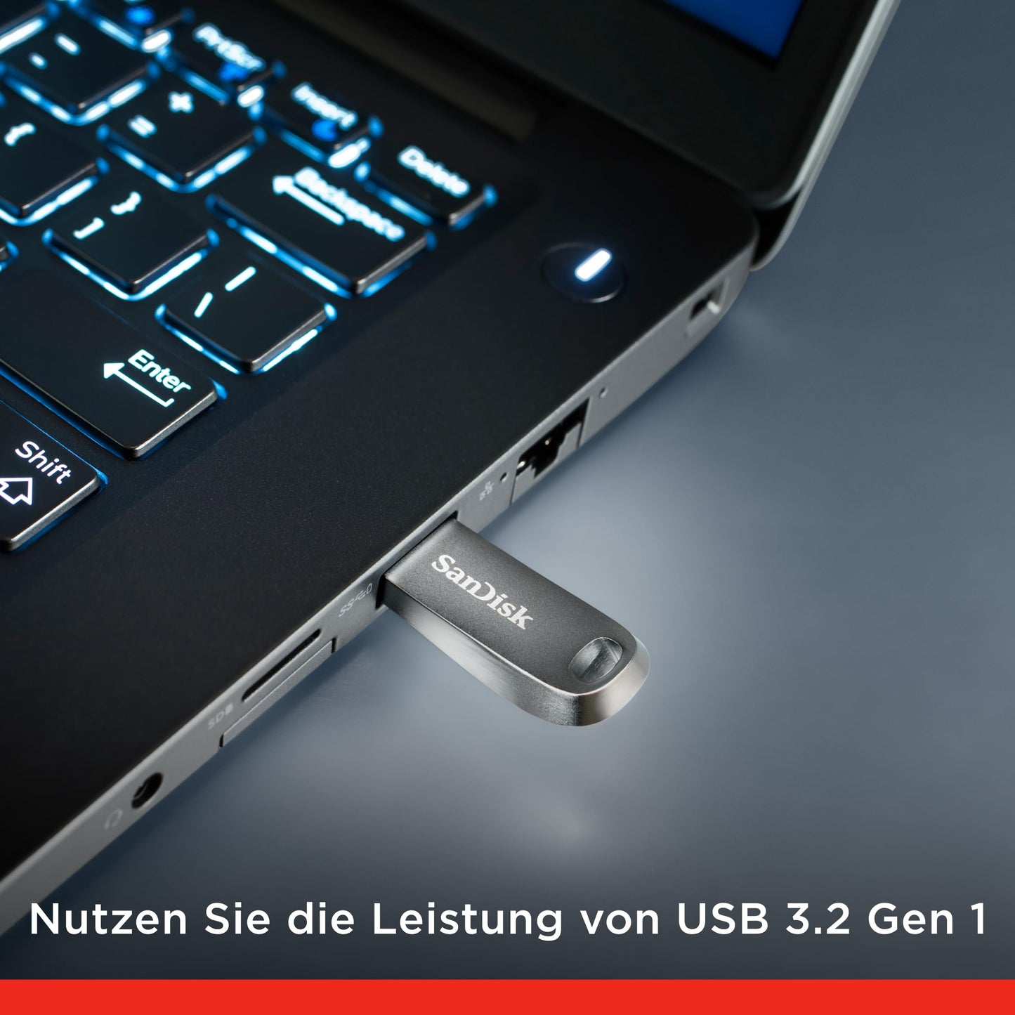 SanDisk Ultra Luxe USB 3.2 Flash Drive 256GB (SDCZ74-256G-G46)