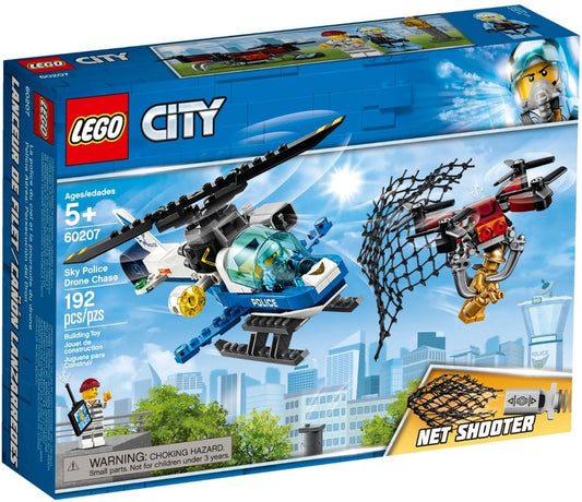 City Lego Sky Police Drone Chase 60207 Building Set, New 2019 (192 Pieces) - 6251533