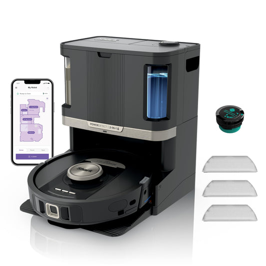Shark PowerDetect 2-in-1 Vacuum & Mop Robot, NeverStuck RV2800ZEEU