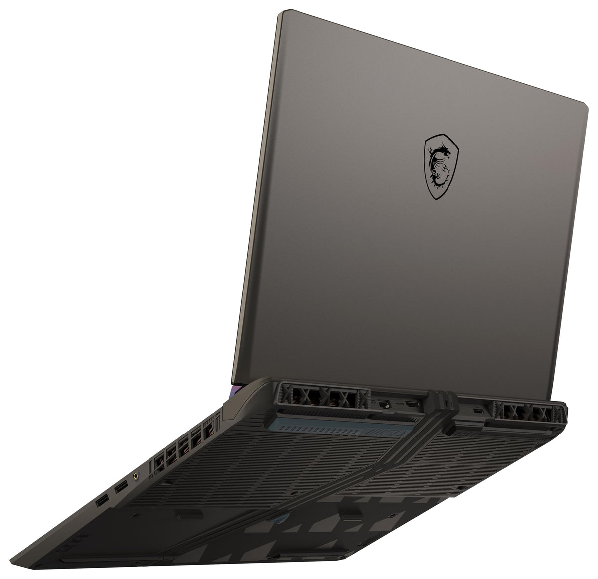 MSI Vector 16 HX AI Gaming Laptop, 16" QHD+ 240 Hz Display, Intel® Core™ Ultra 7 255HX, NVIDIA GeForce RTX 5070 Ti, 16 GB RAM, 1 TB SSD, Windows 11 Home, QWERTZ Keyboard, Cosmos Gray, A2XWHG-264 - 0015M3-264