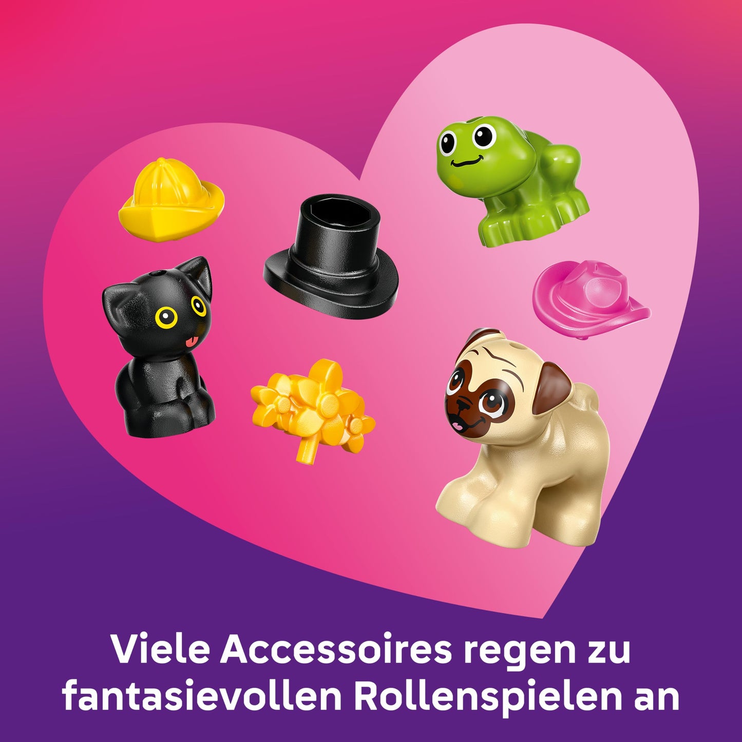 LEGO Friends pet accessories van - toy with 2 mini dolls and dog, cat and frog figures - birthday gift for girls aged 6 and over - 42678