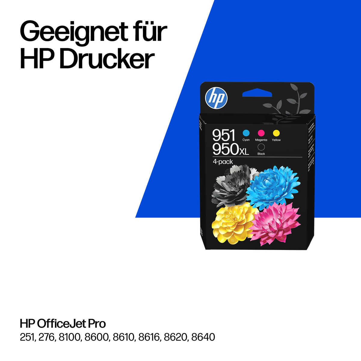 HP 950XL/951 Negru, Cian, Magenta, Galben, Cartușe de imprimantă originale Multipack - C3WK1AE#LS1