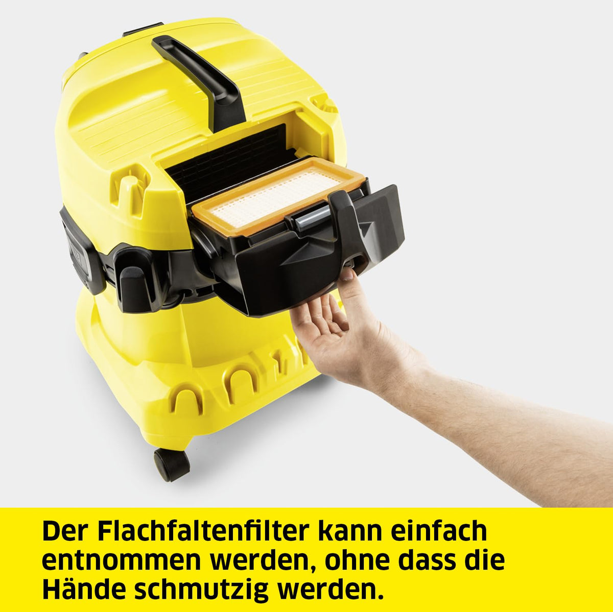 KÄRCHER Wet/Dry Vacuum WD 4 P V-20/5/22, 1,100 Watts - 1.628-270.0