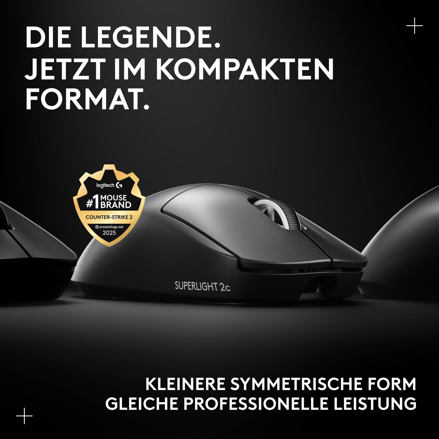 Logitech PRO X SUPERLIGHT 2c Black (910-007531)
