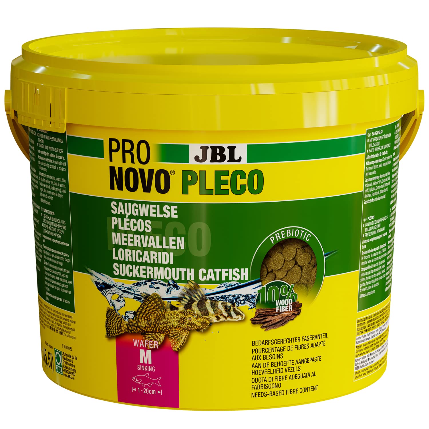 JBL Pronovo Pleco Wafer M 5.5l