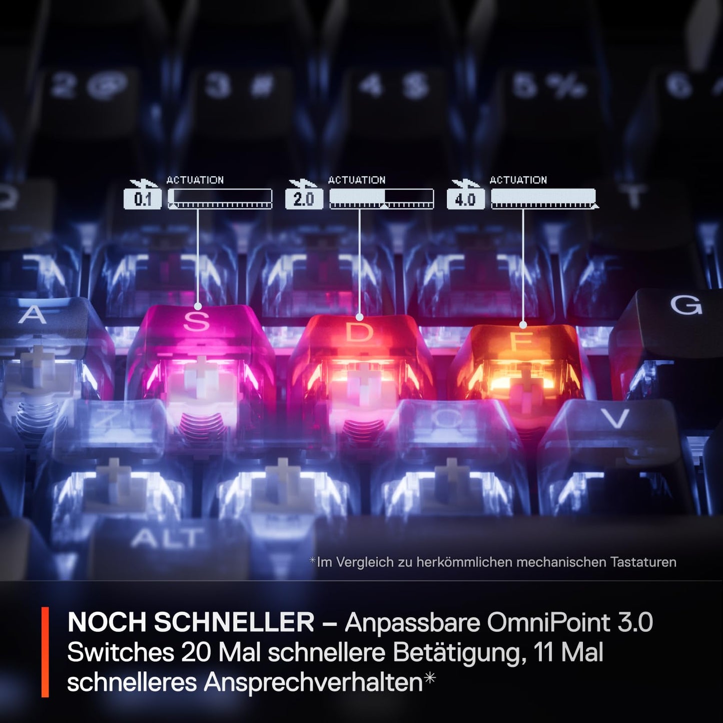 SteelSeries Apex Pro Mini Gen 3 Gaming Keyboard 60 percent - 64916