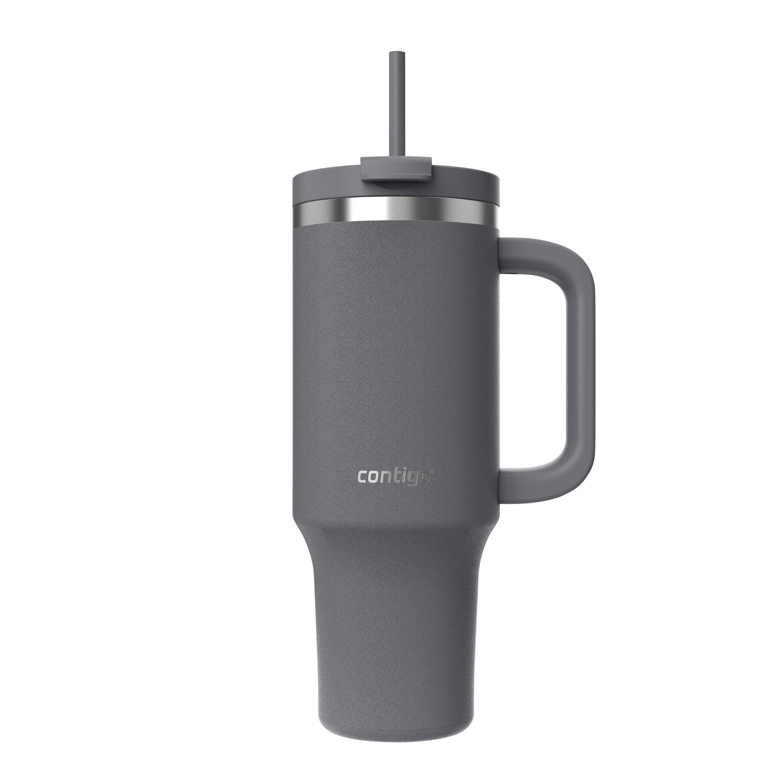 Contigo thermos bottle 1200 ml with handle and straw | Stainless Steel Insulated Thermal Drinking Bottle with Lid | Cools for 29 hours | Travel Mug | Thermo mug | - 2217788