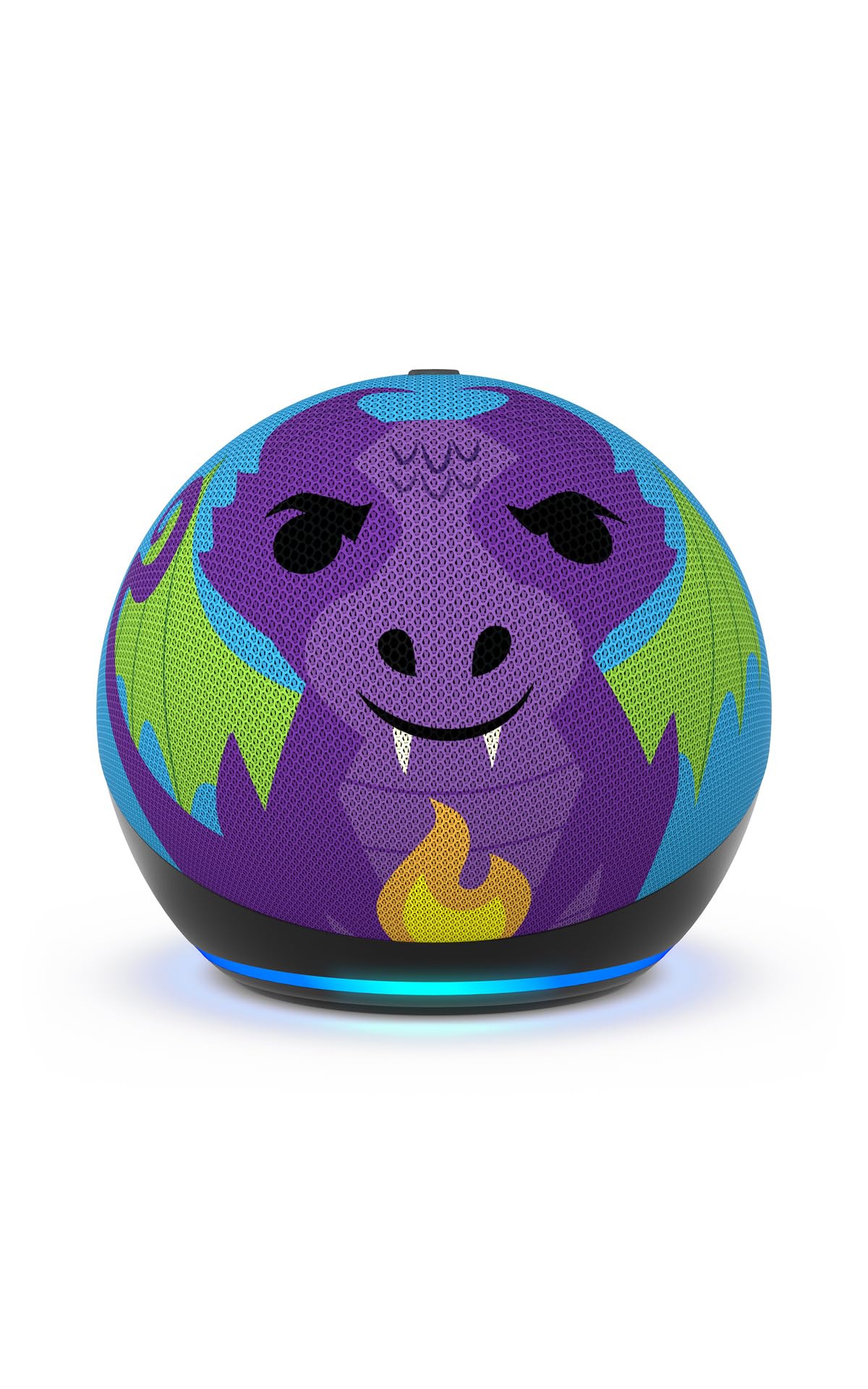 Echo Dot Kids (Latest Generation) | Smart Wi-Fi and Bluetooth speaker | 1 year of Amazon Kids+ included | Dragon theme, with Alexa+ Early Access - C2N6L4