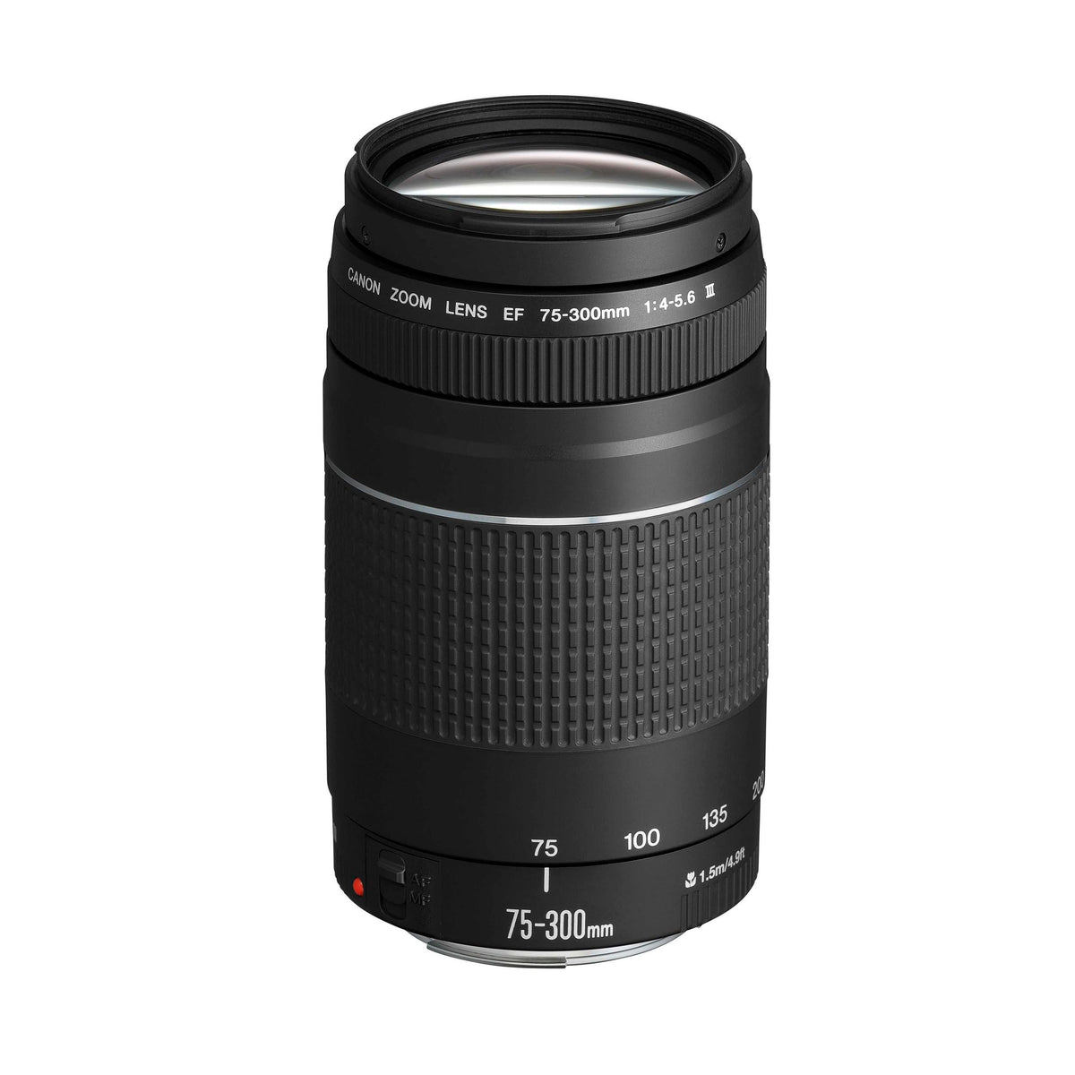 Canon EF 75-300mm F4.0-5.6 III Zoom Lens (58mm Filter Thread) black - 6473A003[AA]
