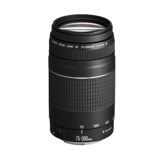Canon EF 75-300mm F4.0-5.6 III Zoomobiectiv (filet de 58mm) negru - 6473A003[AA]