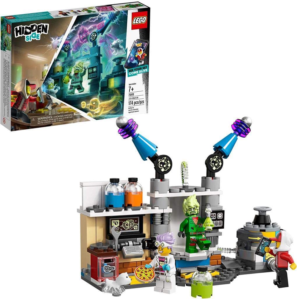 LEGO Hidden Side 70418 J.B.'s Ghost Lab, toy for children with augmented reality functions