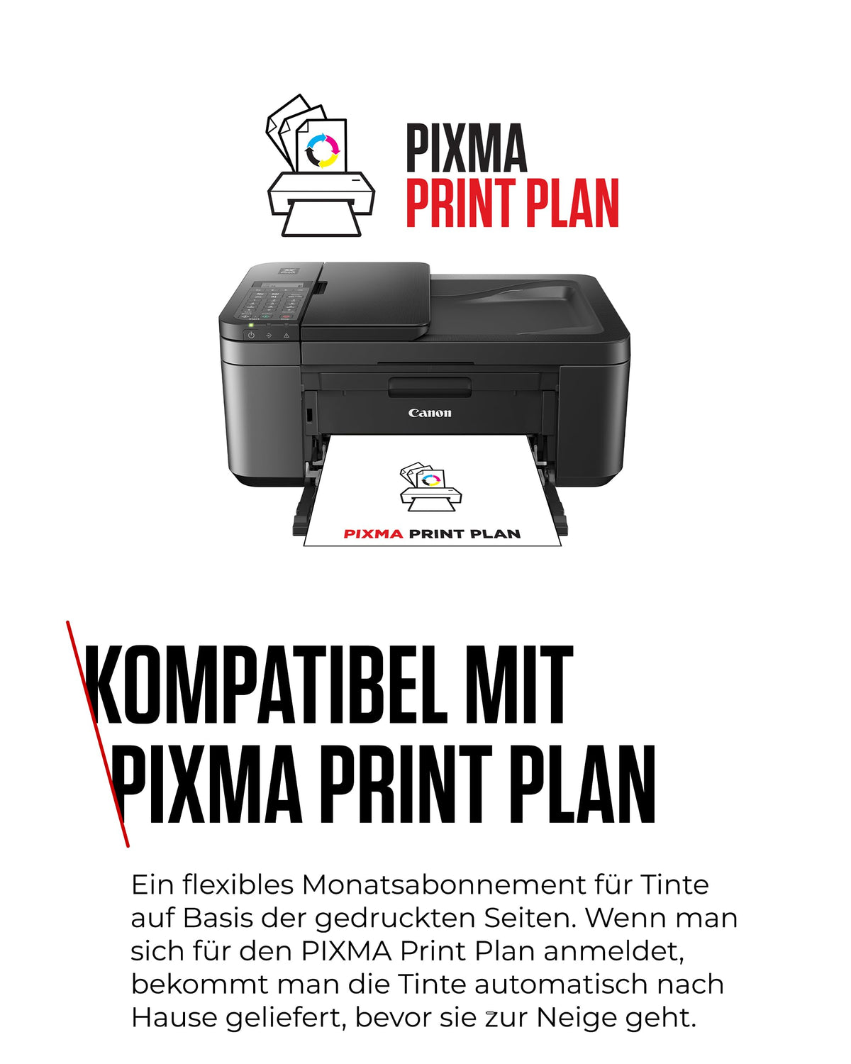 Canon PIXMA TR4755i WLAN Inkjet Multifunction Printer | Duplex | Fax
