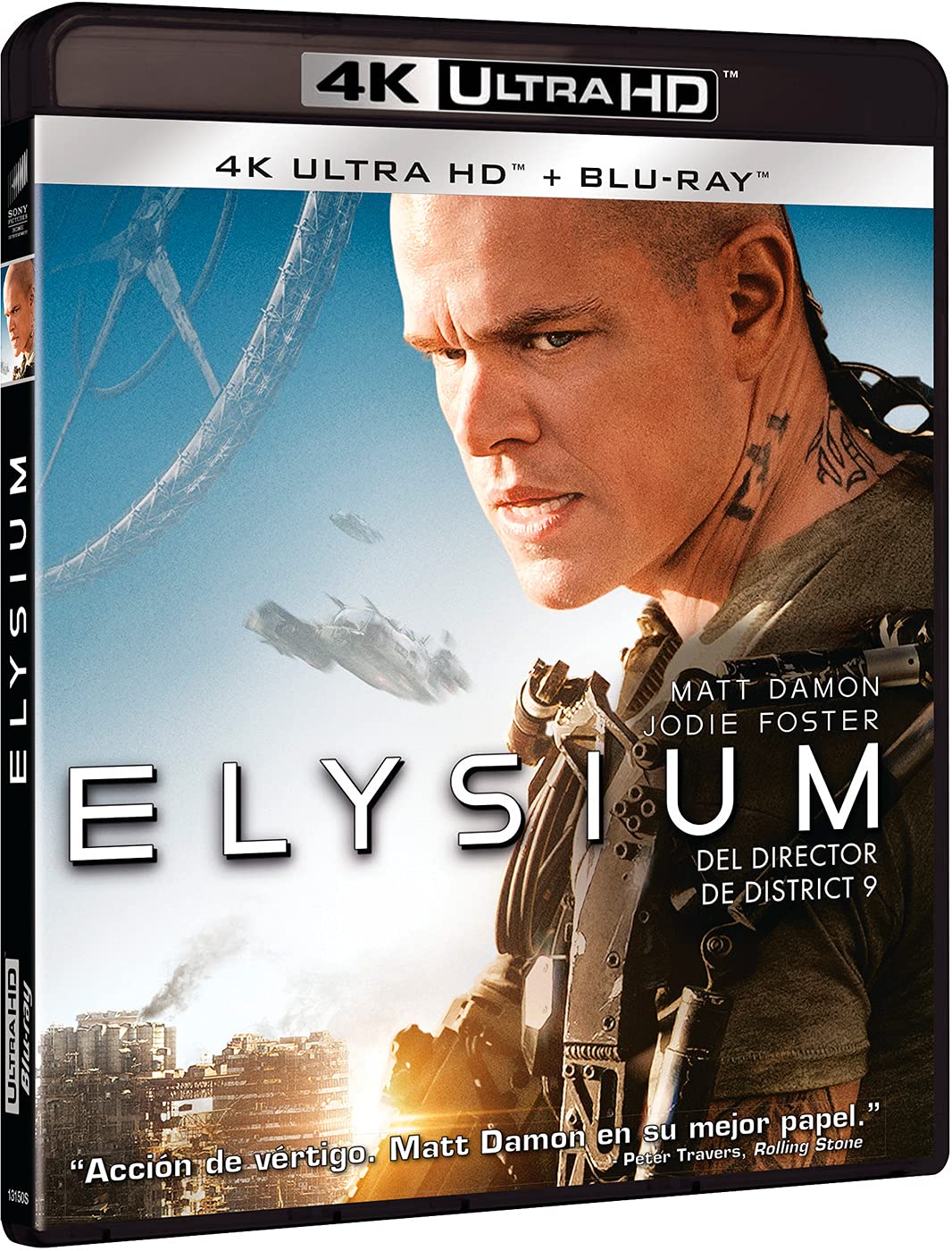 Elysium (4K Ultra HD + Blu-Ray) [Blu-ray]