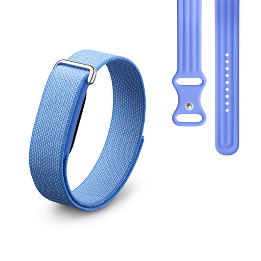 Google Fitbit Air - activity tracker without display with fitness tracking, heart rate measurement - compatible with iOS and Android - Lavender + sports armband for the Fitbit Air - Lavender, S