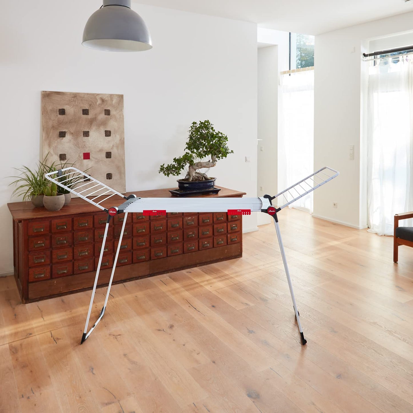 Vileda Infinity Flex Plus clothes airer, extendable, 30m XXL linen - 4023103238602