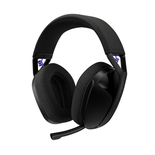Logitech G G321 Lightspeed Wireless Bluetooth Gaming Headset, Dynamic Comfort and Fit, 16kHz Oscillating Microphone, 20+ Hour Battery Life, PC, PS4, PS5, Nintendo Switch, Mobile Device - Black - 981-001563