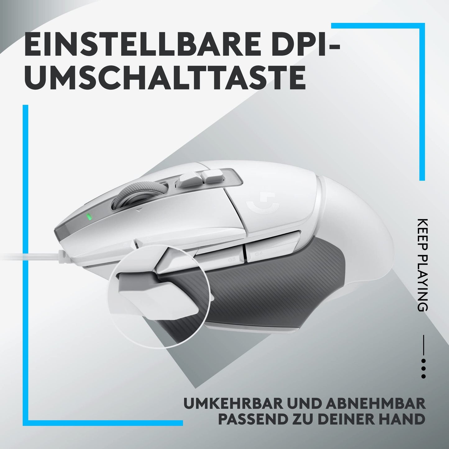 Logitech G502 X Bedrade Gamingmuis - 910-006146