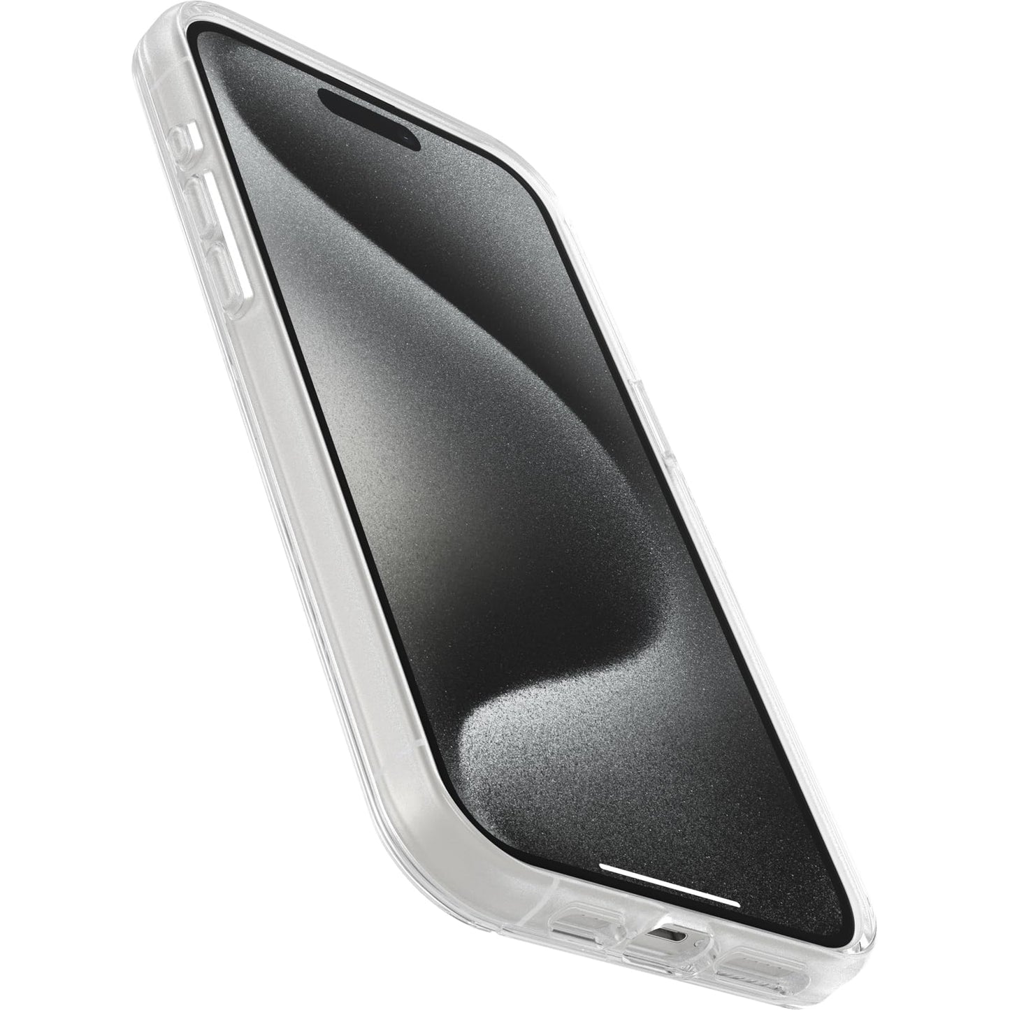 OtterBox Symmetry Clear for MagSafe Transparent Case for iPhone 15 Pro Max, Shockproof Drop Proof Protective Case, 3X Military Grade Tested, Transparent - 77-93081