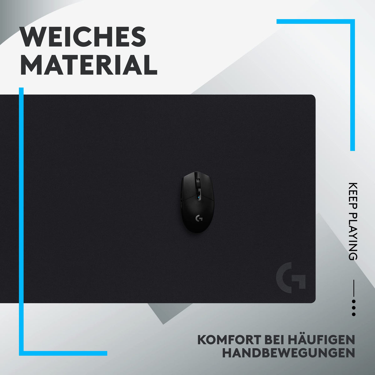 Logitech G G840 Extra Large Gaming Mouse Pad - 943-000778
