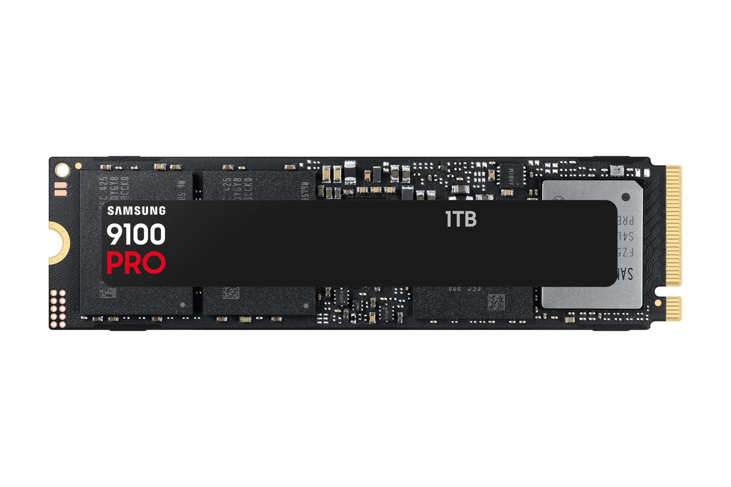 Samsung 9100 PRO NVMe M.2 SSD, 1TB, PCIe 5.0, 14,700 MB/s Read, 13,300 MB/s Write, Internal SSD for Gaming, Video Editing and AI, Black, MZ-VAP1T0BW