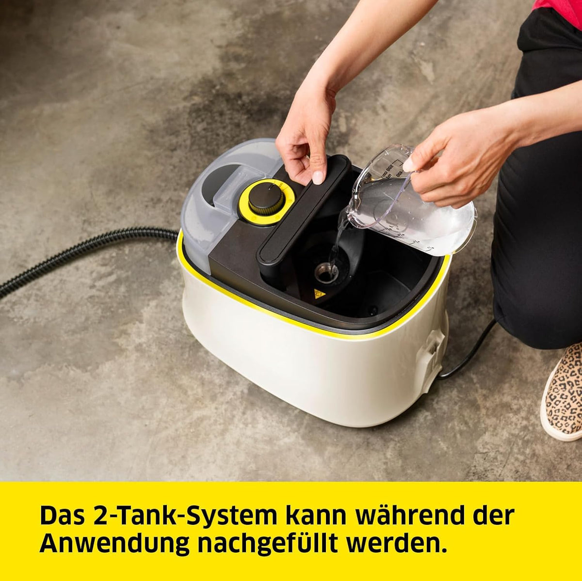 Kärcher Steam Cleaner SC 4 Deluxe, Steam Pressure: 4 bar, Heating Time: 3 min - 1.513-460.0