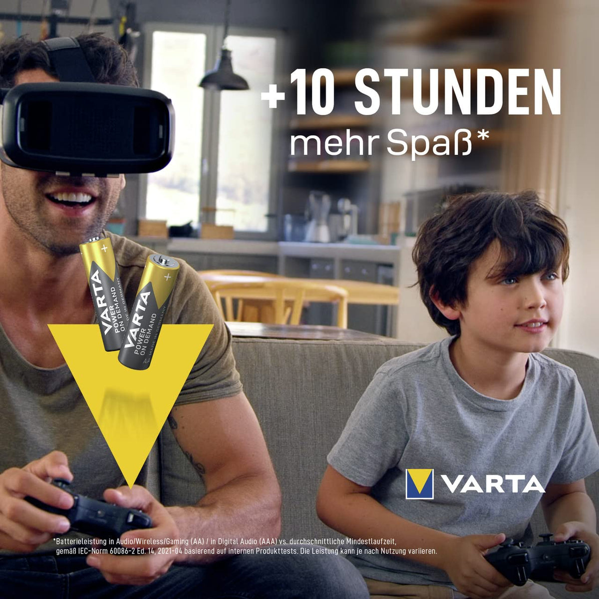 Baterii VARTA C Baby, 20 bucăți, Power on Demand, alcaline, pachet de rezervă, inteligente, flexibile, puternice, ideale pentru accesorii de computer, dispozitive Smart Home (pachet cu 2) - 401