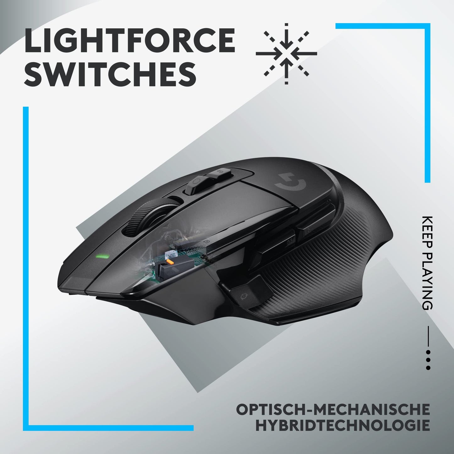 Logitech G502 X Lightspeed Black