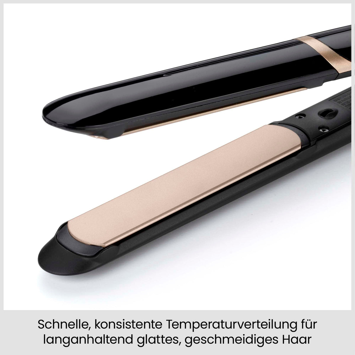 BaByliss Super Smooth Hair Straightener – Anti-Frizz Ion Technology, heat protection mat, advanced ceramic plates, quick heating, 6 temperature settings from 140°C to 235°C, ST393E