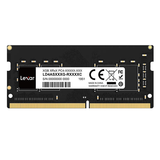 Lexar SODIMM DDR4 8GB, 3200 MHz laptop RAM, 260-pin SODIMM memory, high-performance SO-DIMM, PC computer memory, high-performance RAM CL22-22-22-52, 1.2V - LD4AS008G-B3200ASST