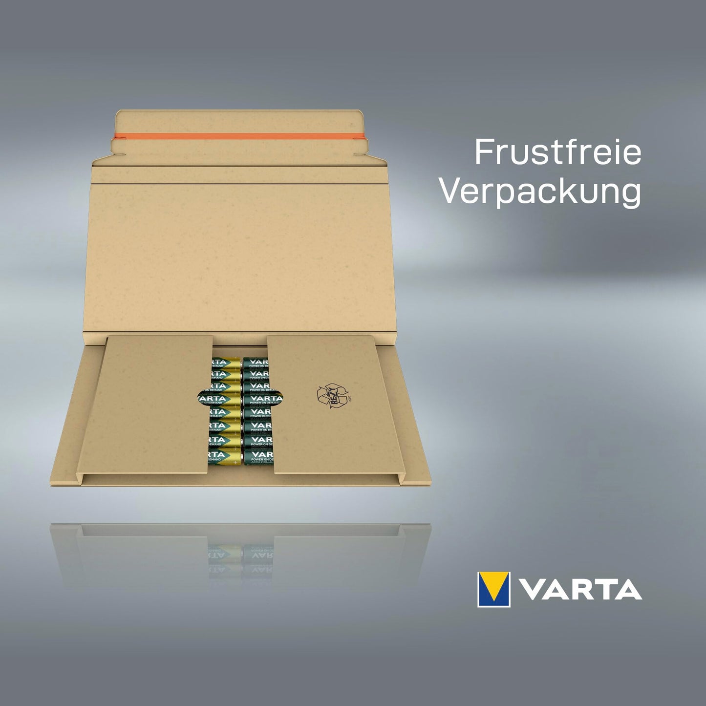 VARTA AA batteries, rechargeable, 24 pieces, battery, power on demand, 2100 mAh Ni-MH, pre-charged, ready for immediate use [Exclusive to Amazon] - HU-XI-40