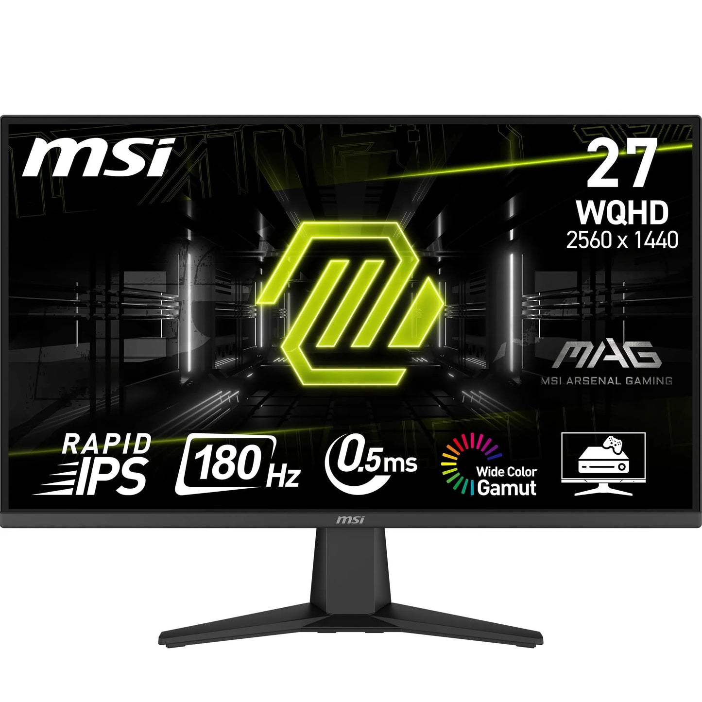 MSI MAG 275QF 27" WQHD Геймърски монитор
