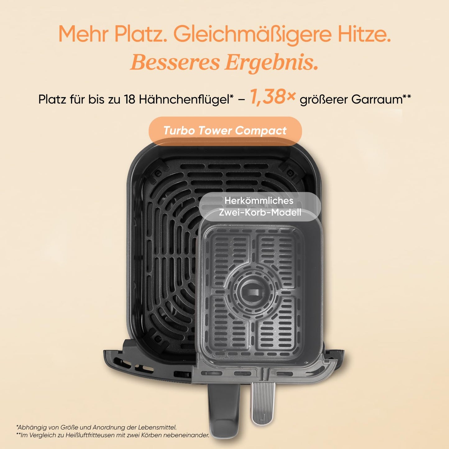 Cosori Airfryer, new generation 2026, exclusive TurboBlaze-Tech, 8.6 L - CAF-DC861-AEU