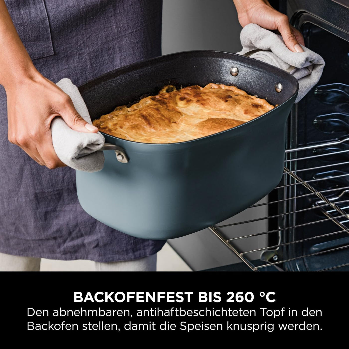 Ninja Foodi PossibleCooker (8 l), MC1001EU, 8 porții, gri sare de mare