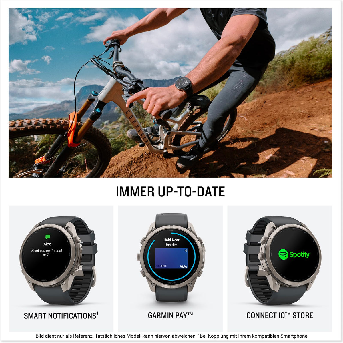 Garmin Fenix 9 Pro, 51 mm, GPS-Multisport-Smartwatch, Titan - 010-04337-26
