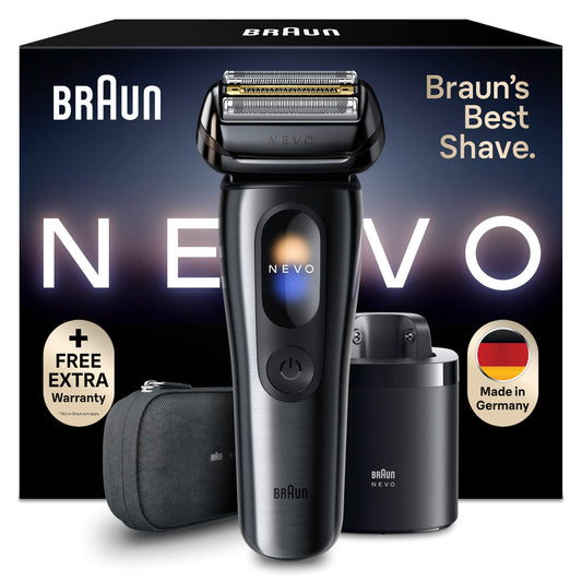 Braun NEVO Electric Razor for Men, NEVO11015C, Graphite