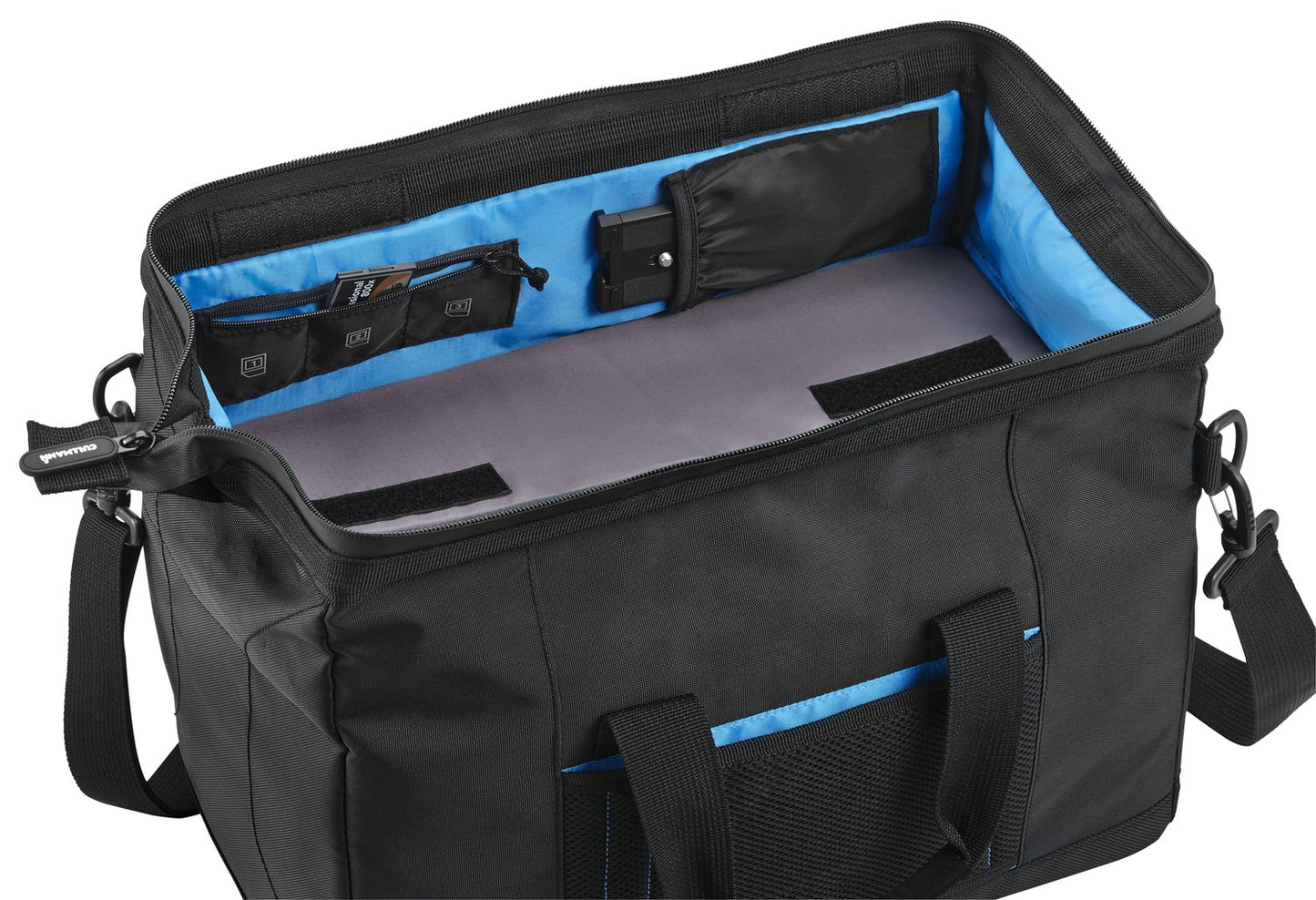 CULLMANN - 98370 - AMSTERDAM Maxima 335 camera bag for medium to large DSLR equipment with large pocket opening, black - internal dimensions 300x150x190mm - 990g light