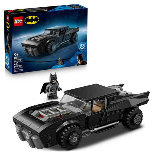 LEGO DC Batman: The Batman Batmobile - children's toy - playset with model car and superhero minifigure for children aged 9 and up - creative gift for boys, girls and fans - 76332