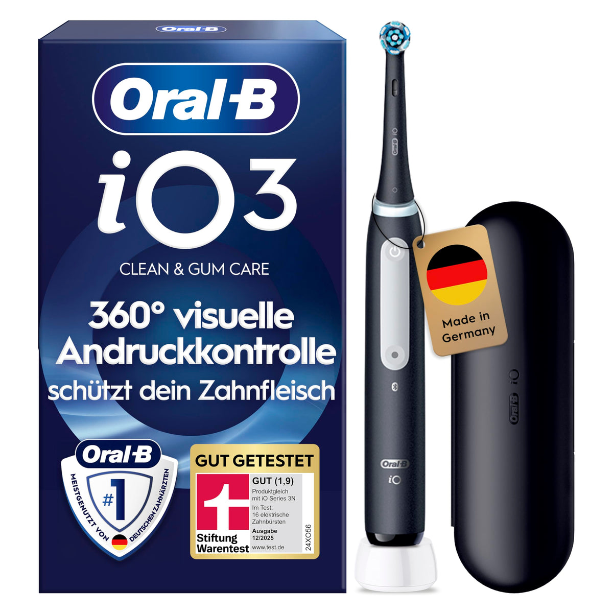 Oral-B iO Series 3 Electric Toothbrush, Black - 8006540731536