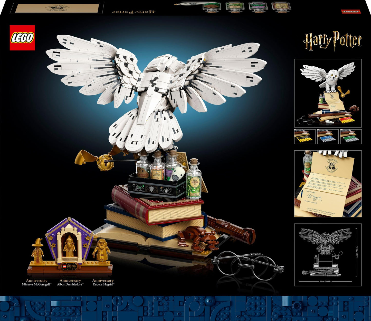 LEGO Harry Potter Hogwarts Icons Collector's Edition Collector's Edition, Ages 16+, 3010 Pieces (76391)