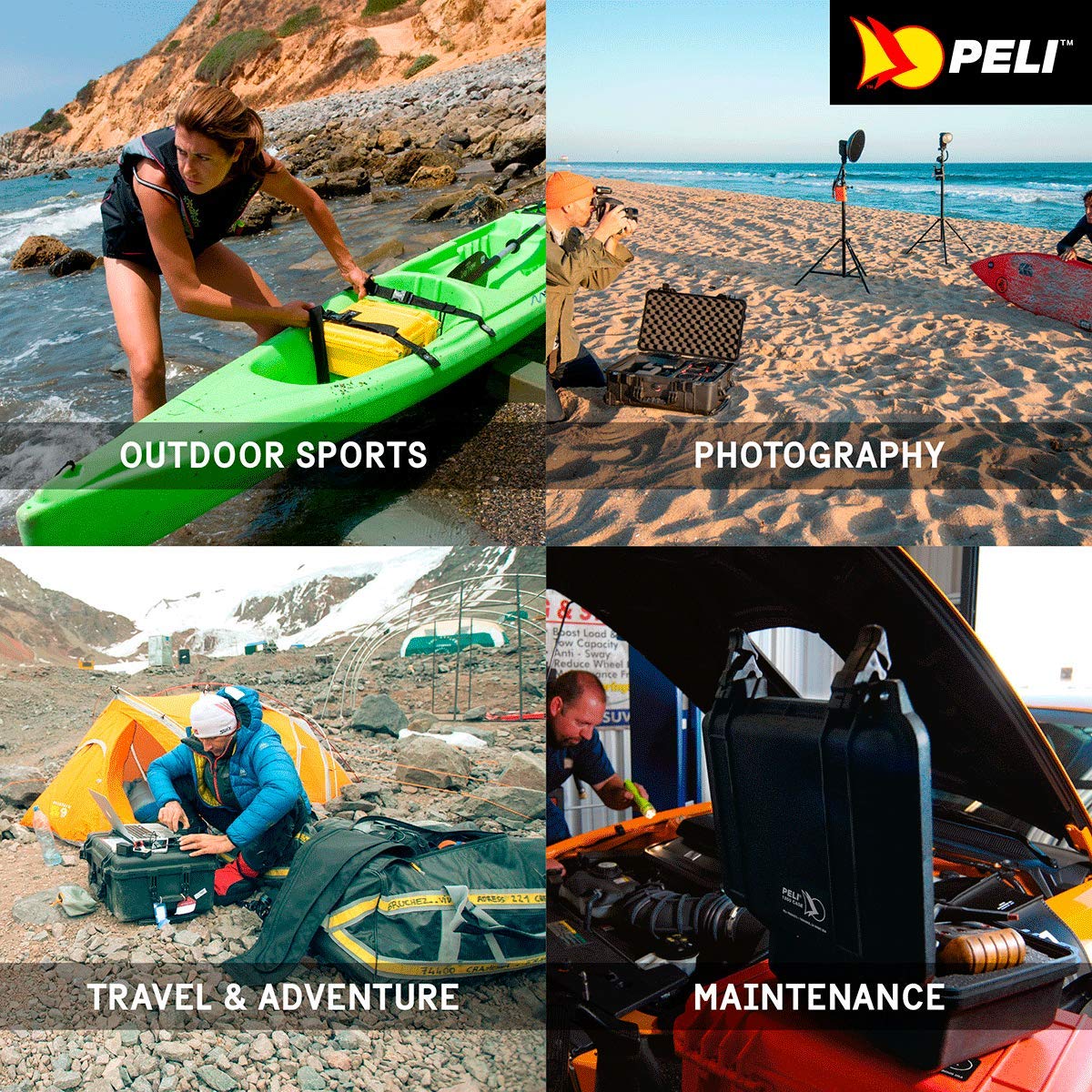 PELI lid organizer for mod. 1510 - 1519