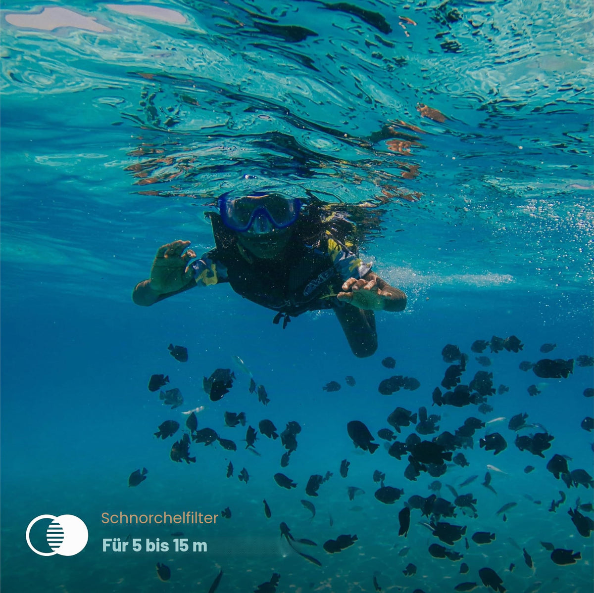 PolarPro - DiveMaster - for Hero 9/10/11 Black - Protective Housing - Quick and Secure - Capture Vibrant Colors in Blue, Green, and Shallow Waters - Diving - H9-1016