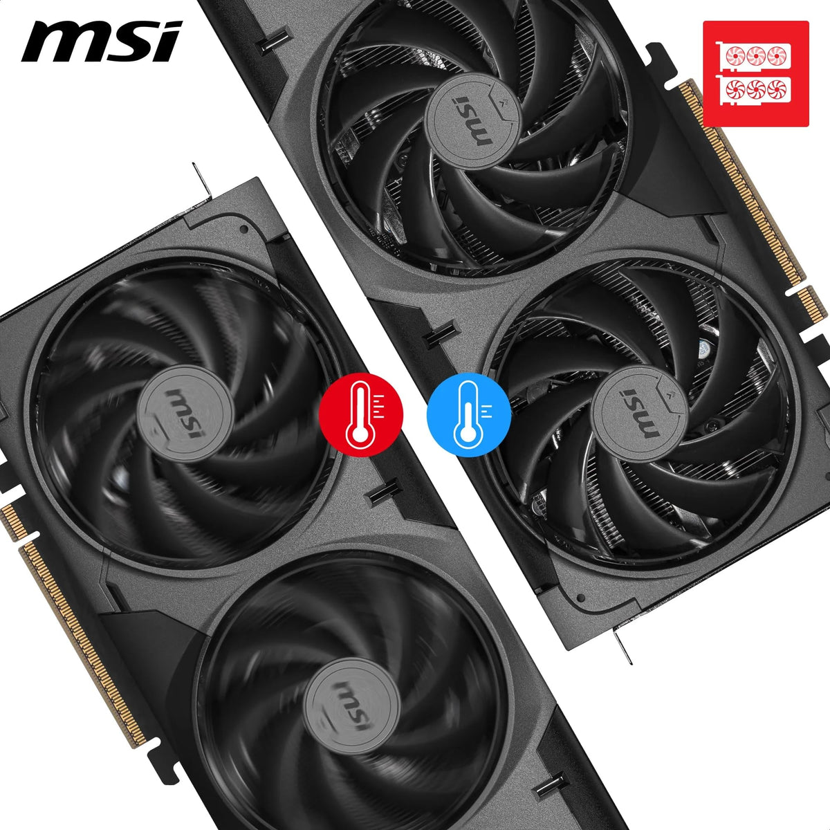 MSI GeForce RTX 5080 16G Ventus 3X OC Black - Gaming Graphics Card - V531-664R