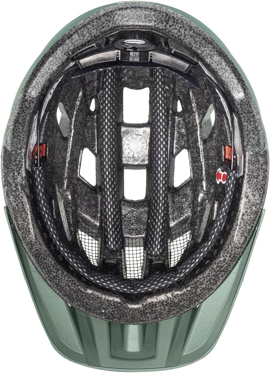 uvex i-vo cc bicycle helmet, Moss Green matt, 56-60 cm - S413423