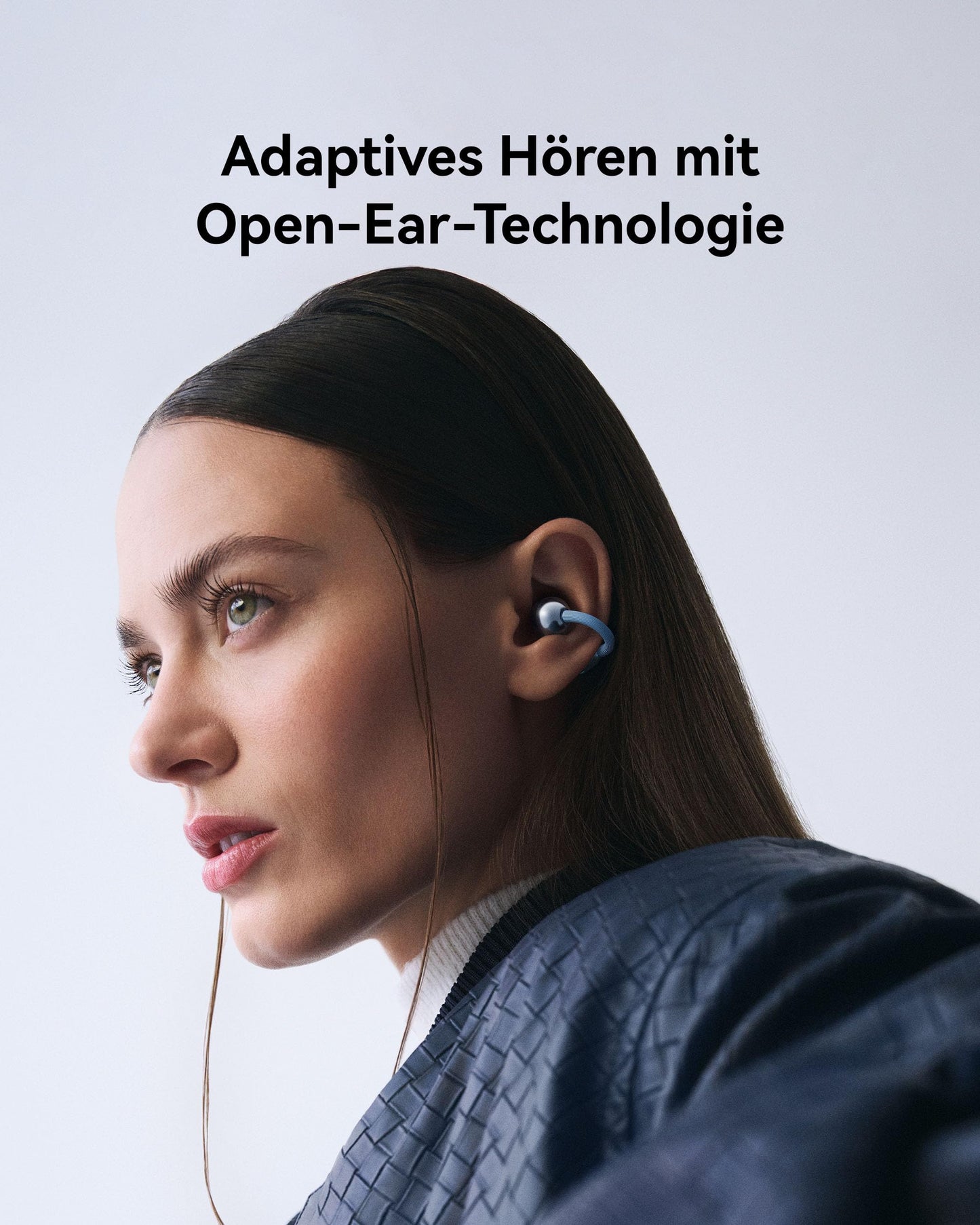 HUAWEI FreeClip 2, wireless Bluetooth headphones, open-ear headphones, particularly light for all-day use, 38 hours of battery life, for iOS & Android, IP57, black - Robin-T10