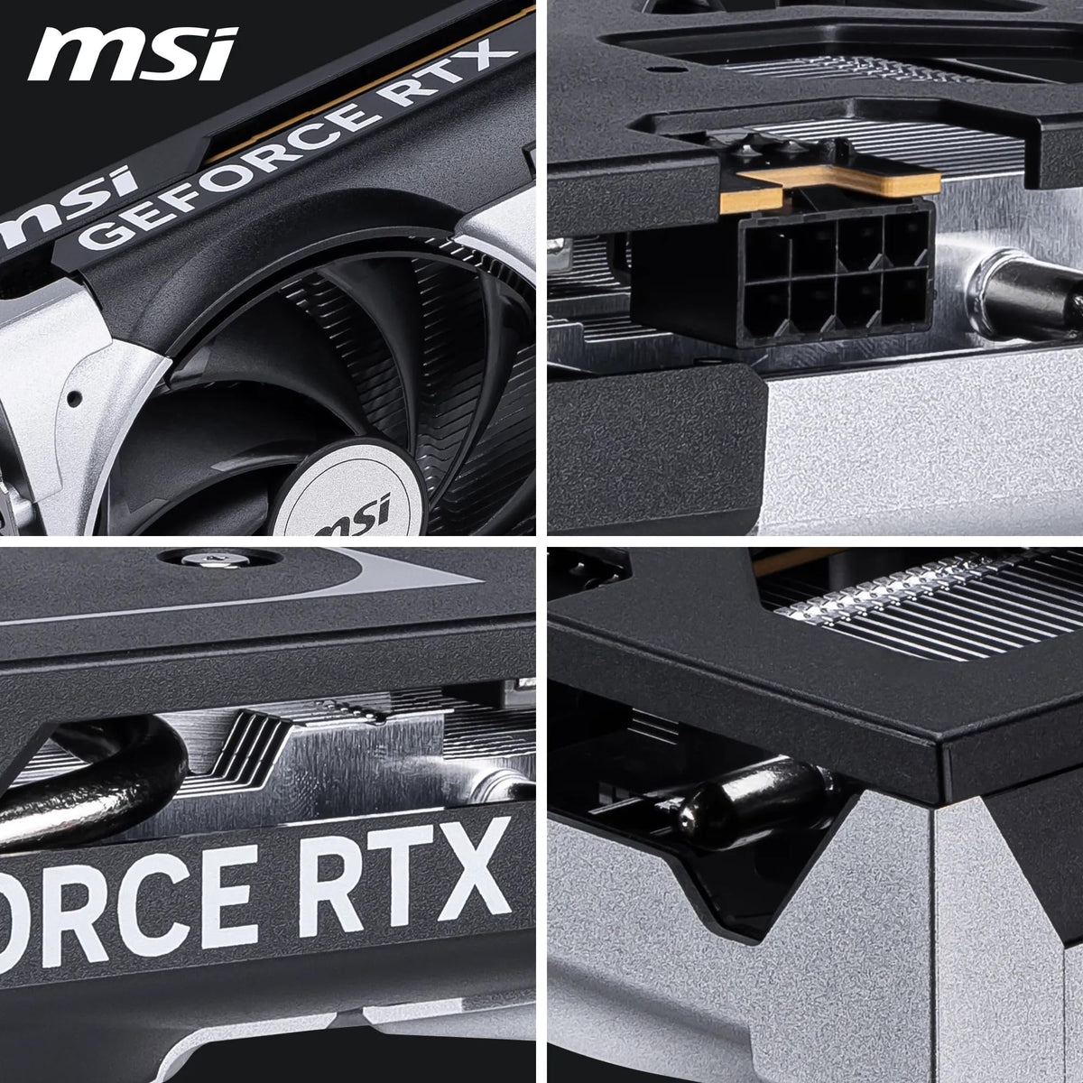 MSI GeForce RTX 5060 8G Ventus 2X OC - 8GB GDDR7 (28Gbps/128-bit), PCIe 5, Boost: 2527 Hz, HDMI 2.1b, DisplayPort 2.1b - V537-002R