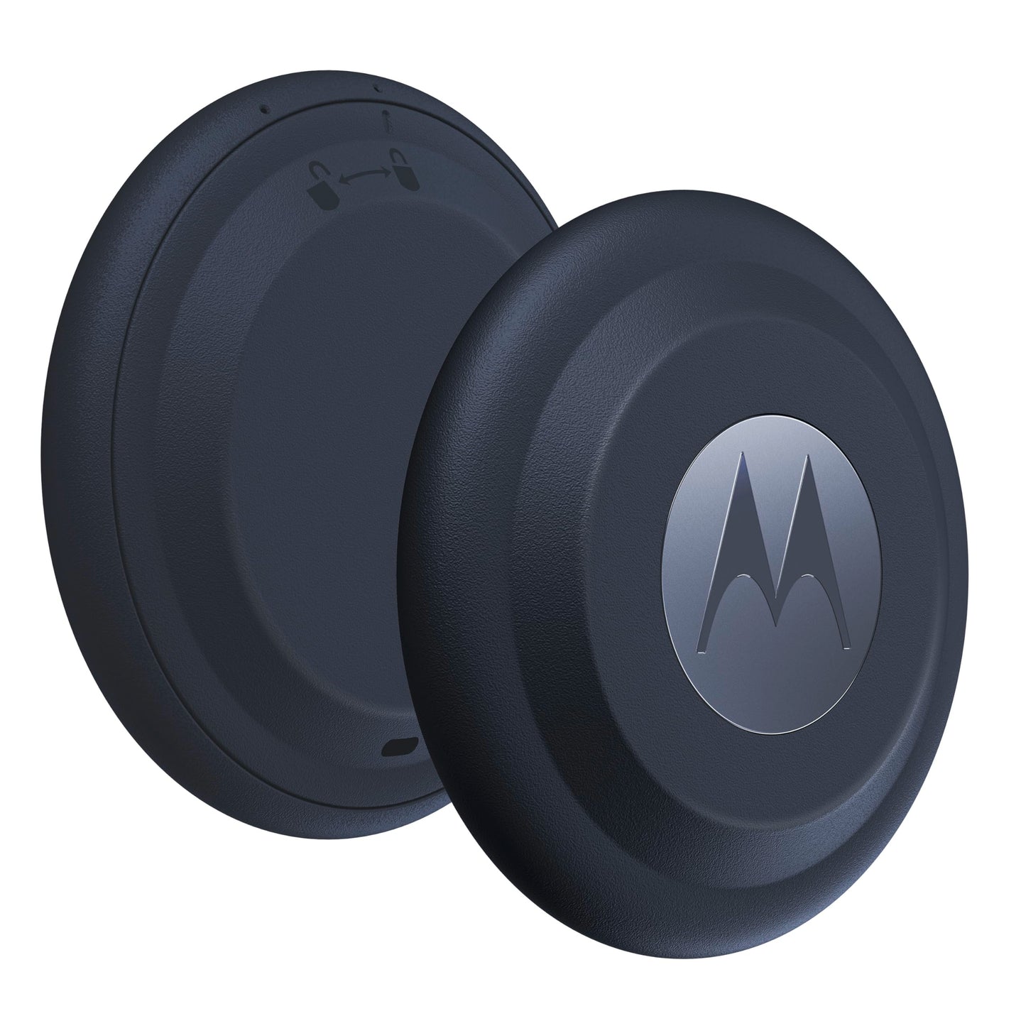 Motorola Moto Tag - Smart Tracker, pack of 1 (Android 9+ compatible, Bluetooth 5.4, IP67 water protection, USB-C, ultra wideband, finder for keys, luggage, etc.), Starlight Blue - PG38C06383