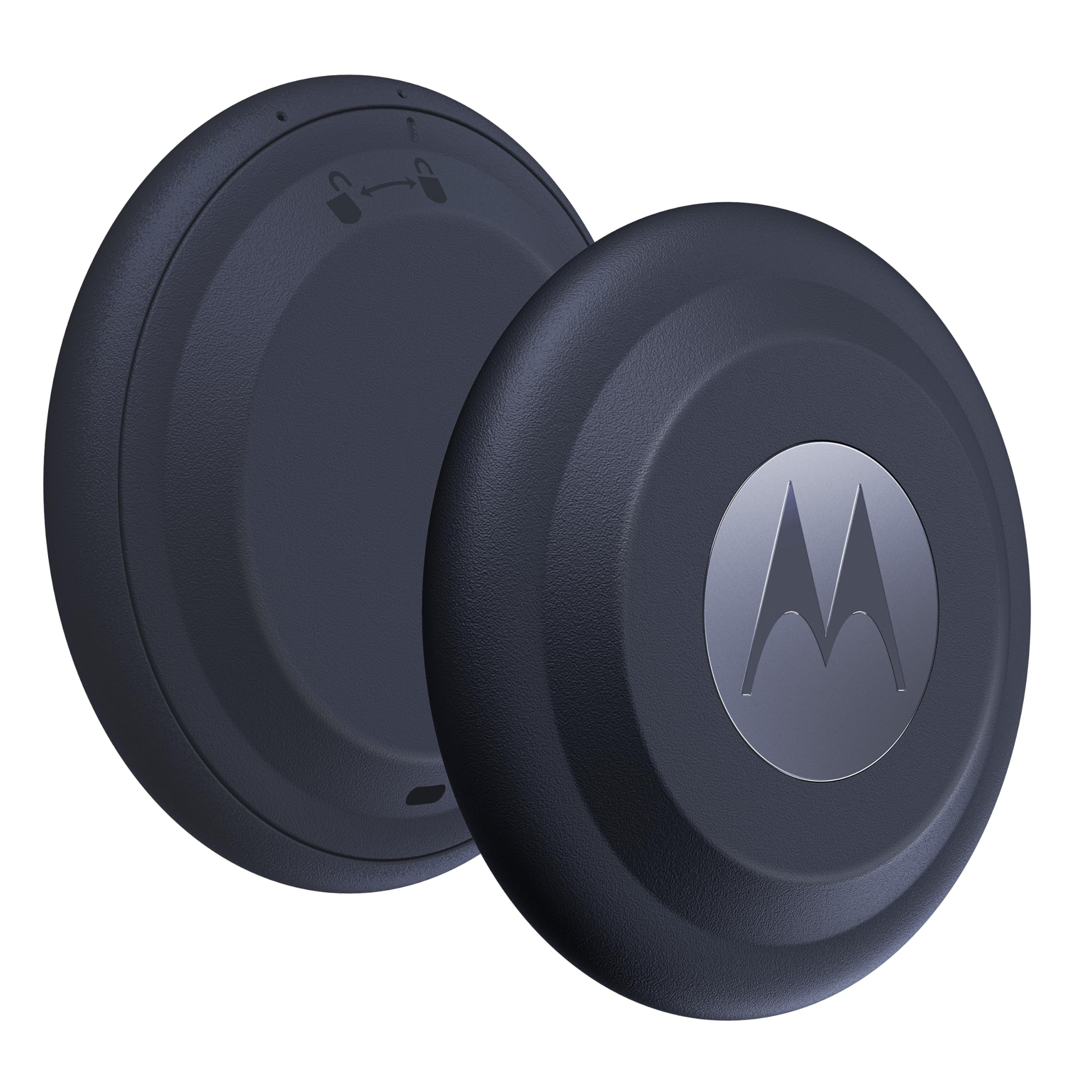 Motorola Moto Tag - Smart Tracker, pack of 1 (Android 9+ compatible, Bluetooth 5.4, IP67 water protection, USB-C, ultra wideband, finder for keys, luggage, etc.), Starlight Blue - PG38C06383