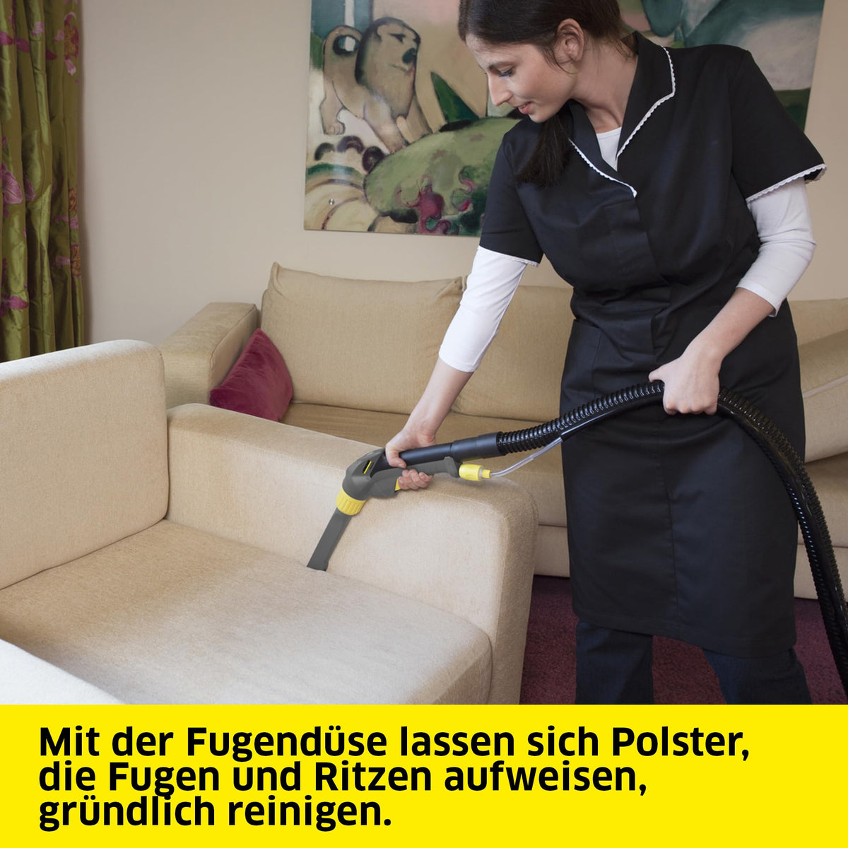 Kärcher Puzzi 10/1 Edition Carpet Cleaner, for Upholstery and Textiles, 10 L, 20-25 m²/h, 10.5 kg, Gray - ‎1.100-131.0