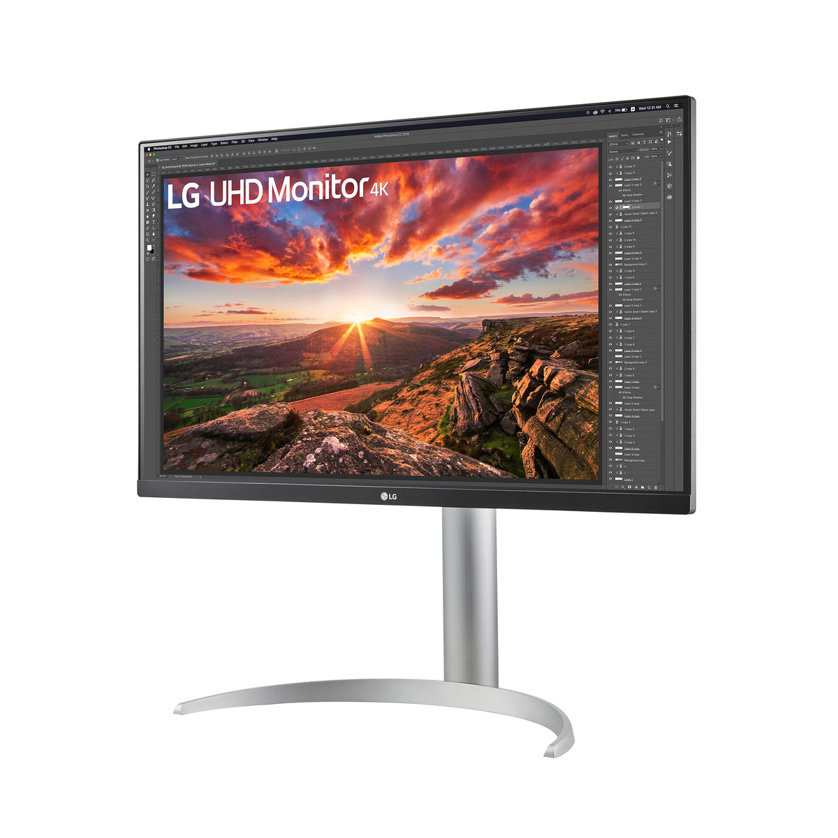 LG 27UP650K-W.AEU (27 inch) 4K UHD IPS Monitor, DisplayHDR™ 400, 95% DCI-P3, 2X HDMI 2.0, Alb