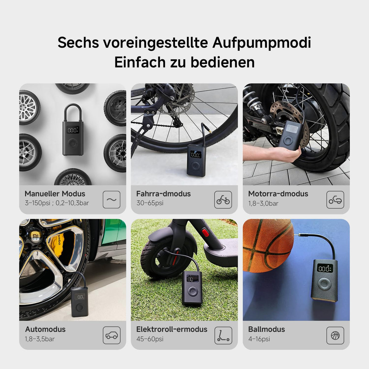 Compresor de aer electric portabil Xiaomi 2 - OB03649